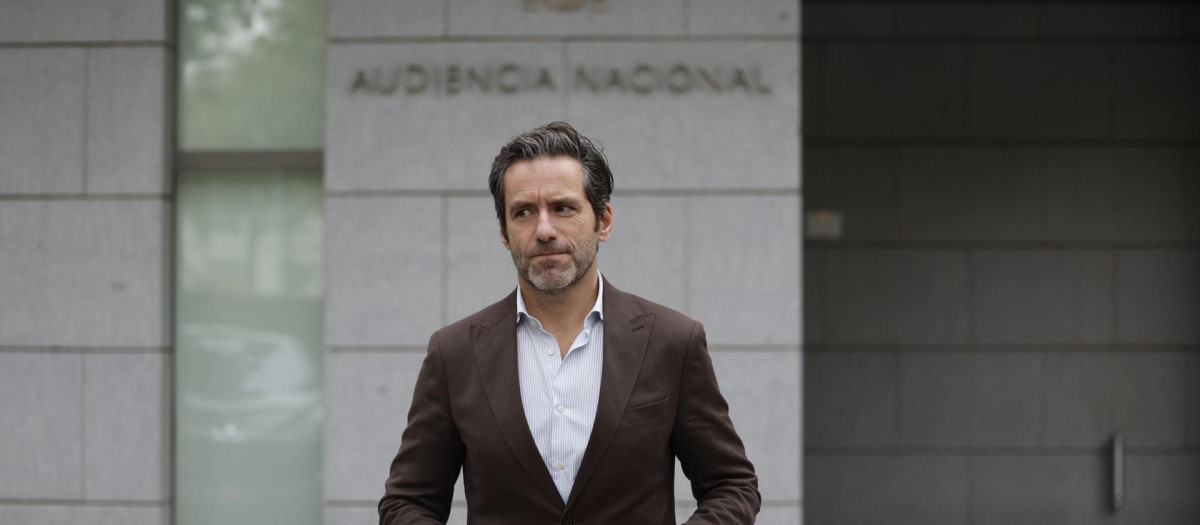 El portavoz del PP, Borja Sémper, a las puertas de la Audiencia Nacional