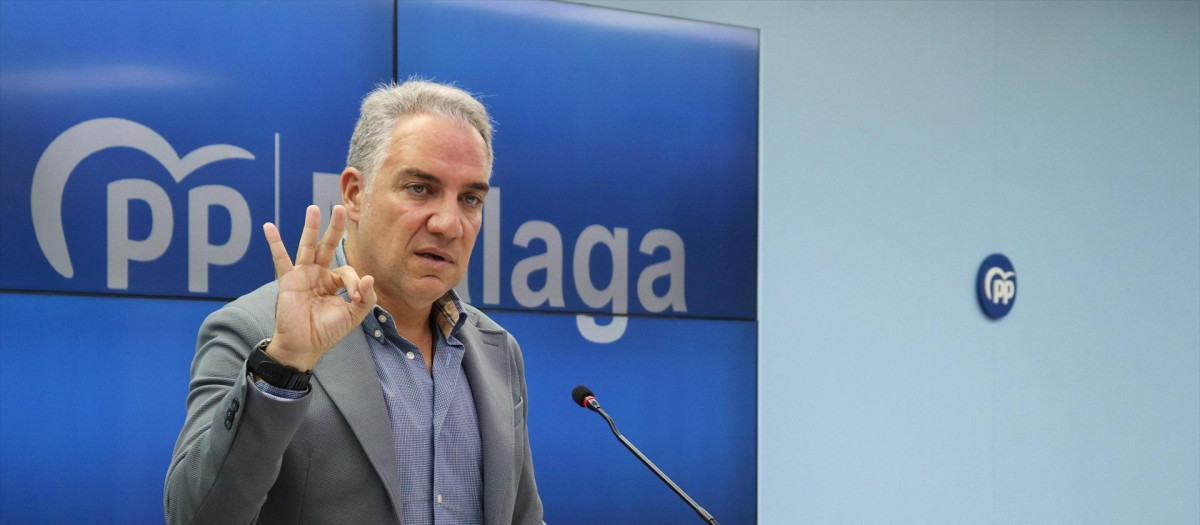 El vicesecretario de Coordinación Autonómica y Local y Análisis Electoral del PP, Elías Bendodo