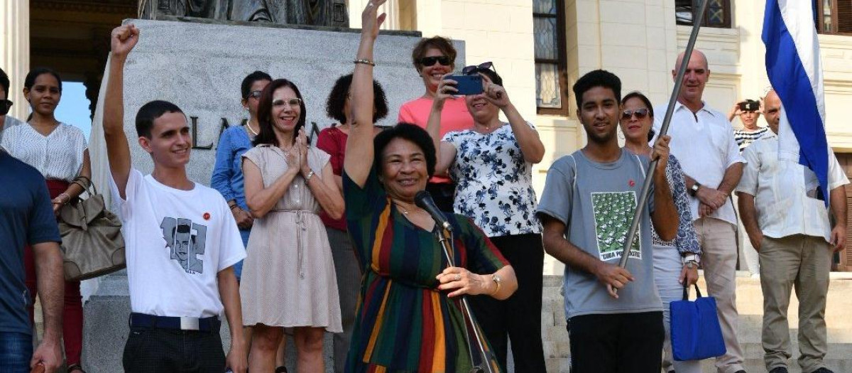 Mirian Nicado, operadora política del régimen cubano en la Universidad de la Habana