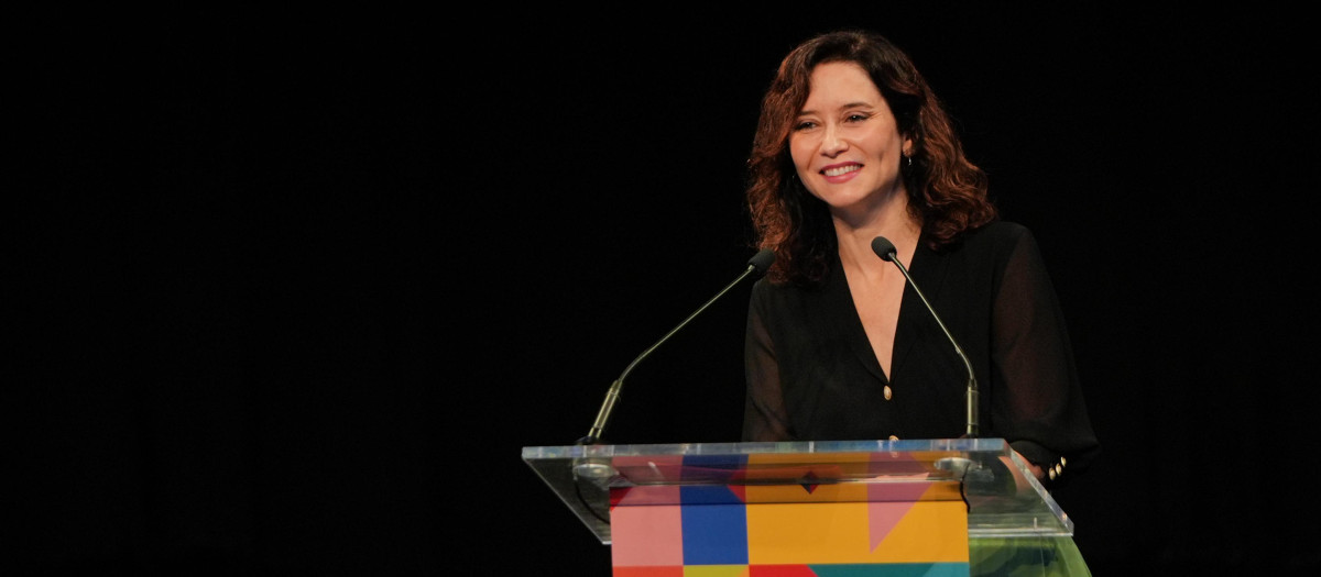 La presidenta de la Comunidad de Madrid, Isabel Díaz Ayuso