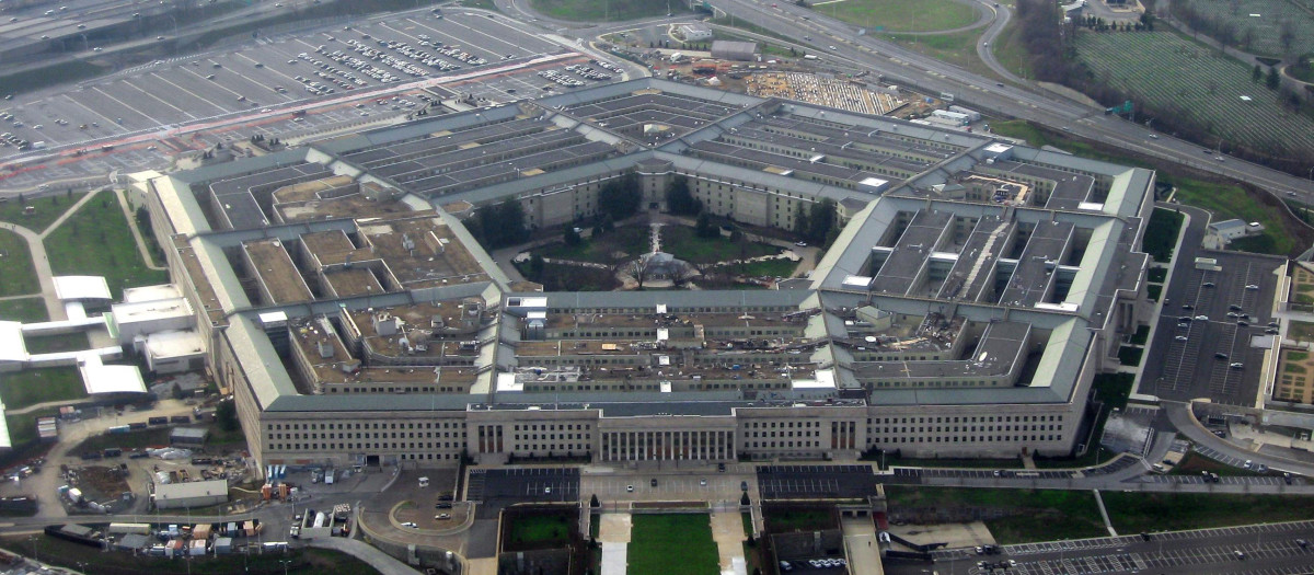 Imagen aérea del Pentágono