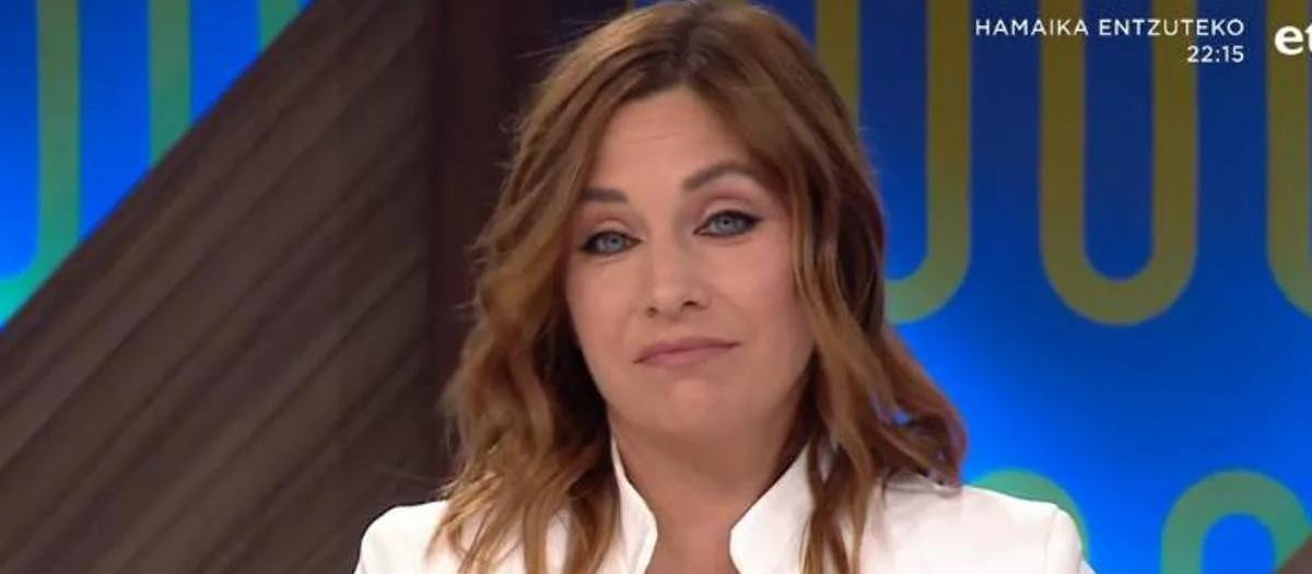 Leire Martínez, en el programa 'Biba Zuek' de ETB1