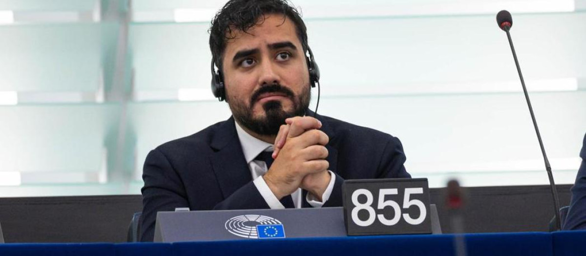 El eurodiputado Alvise Pérez
