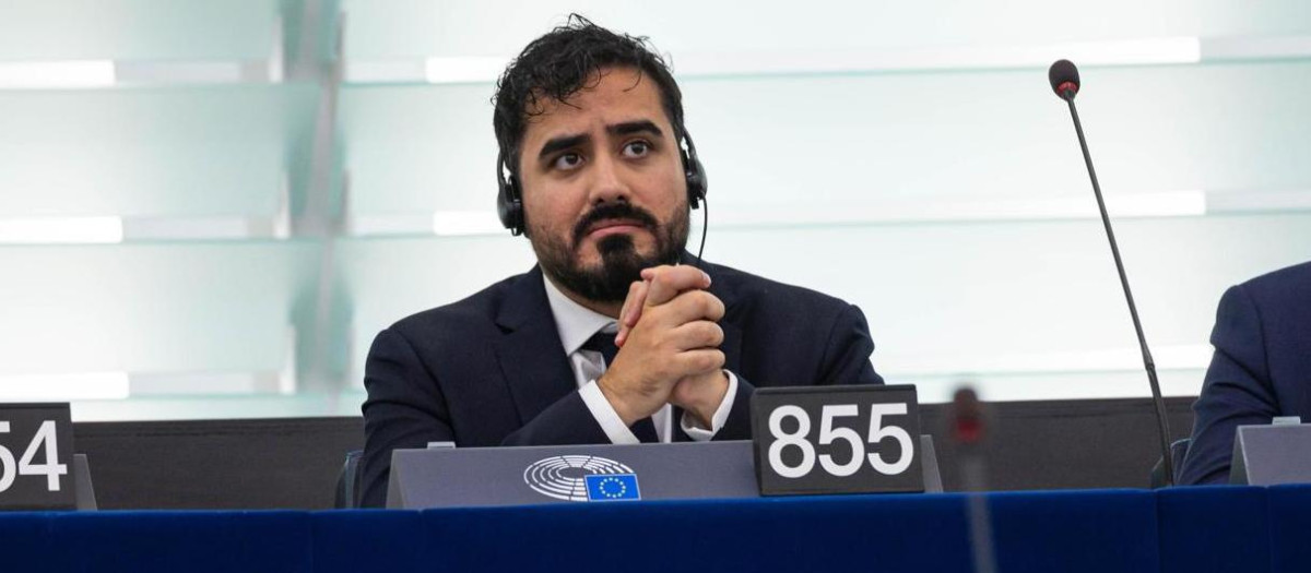 El eurodiputado Alvise Pérez