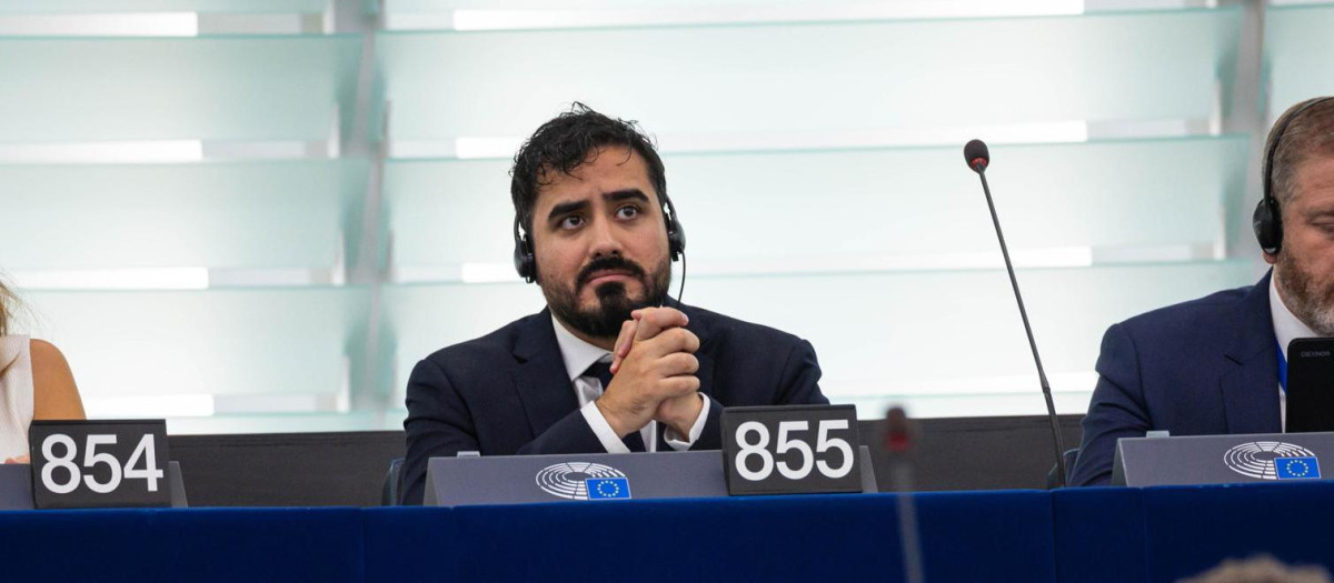 El eurodiputado Alvise Pérez