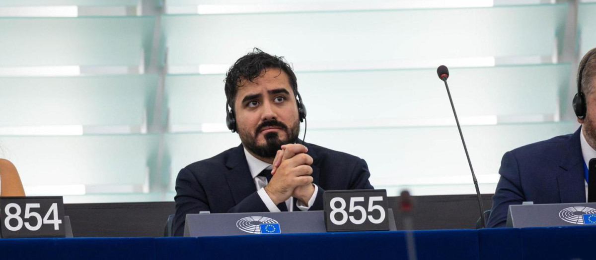 El eurodiputado Alvise Pérez