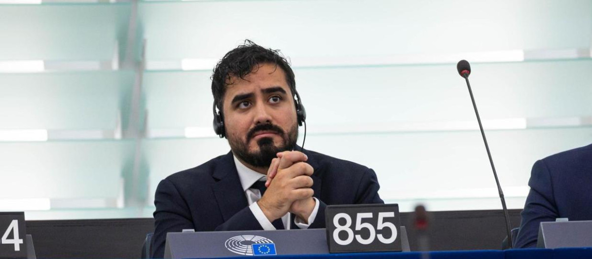 El eurodiputado Alvise Pérez