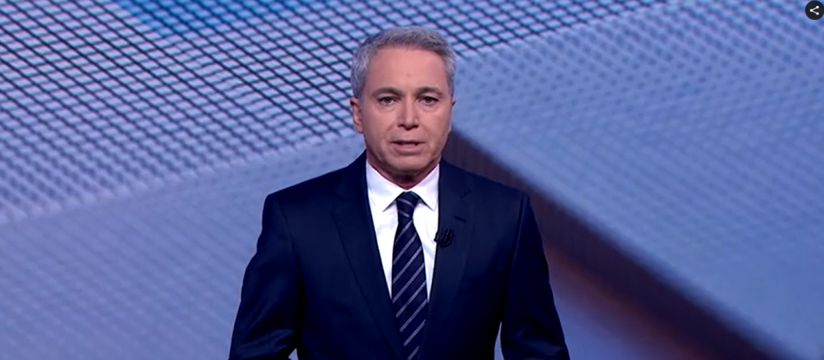 Vicente Vallés conduce la edición nocturna de los telediarios de Antena 3