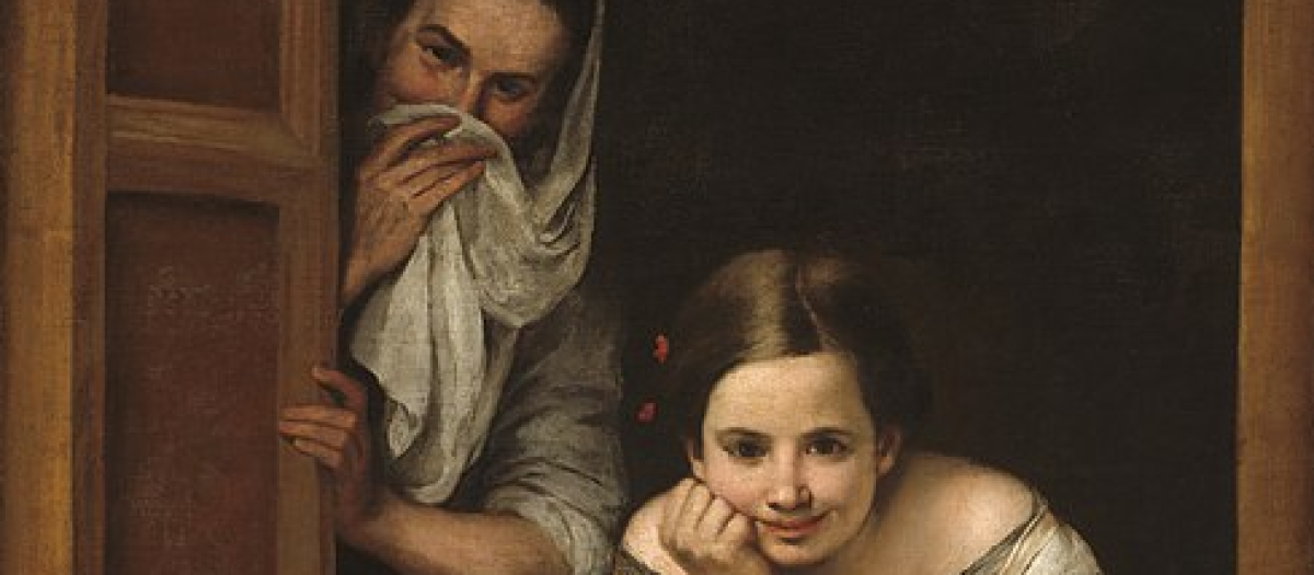 Mujeres en la ventana (1660-70) de Murillo