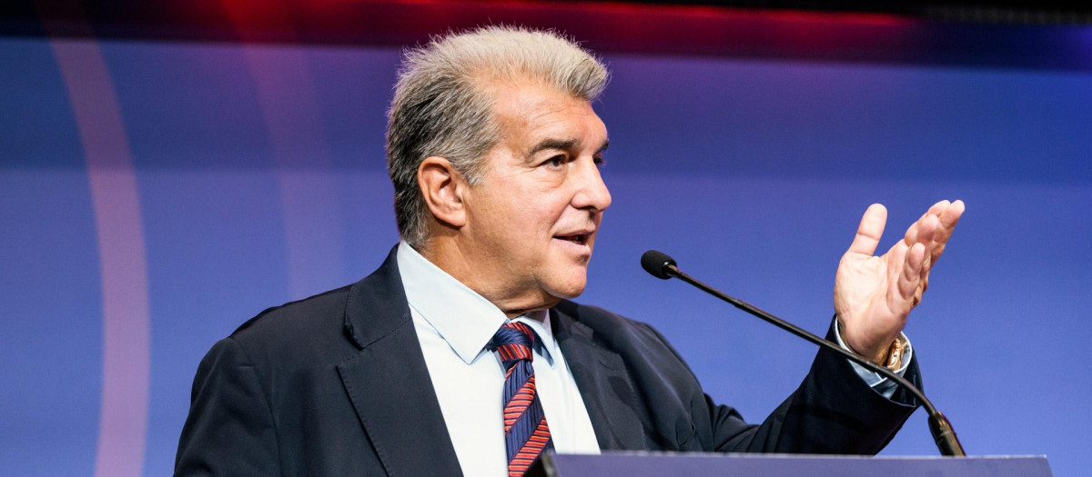 Joan Laporta reconoció en una entrevista que el club está por encima de todo