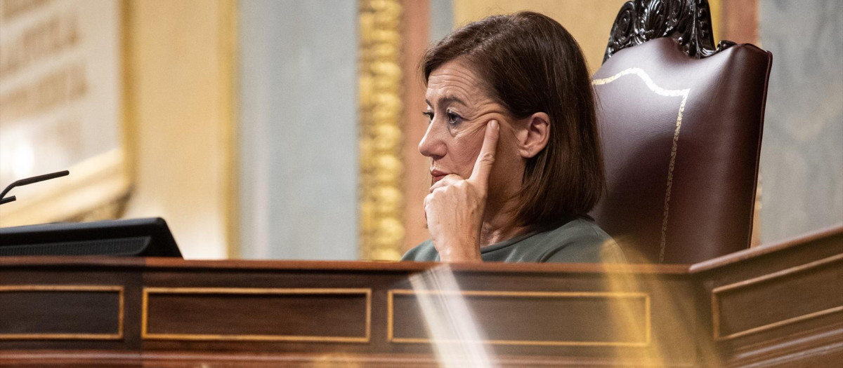 La presidenta del Congreso, Francina Armengol