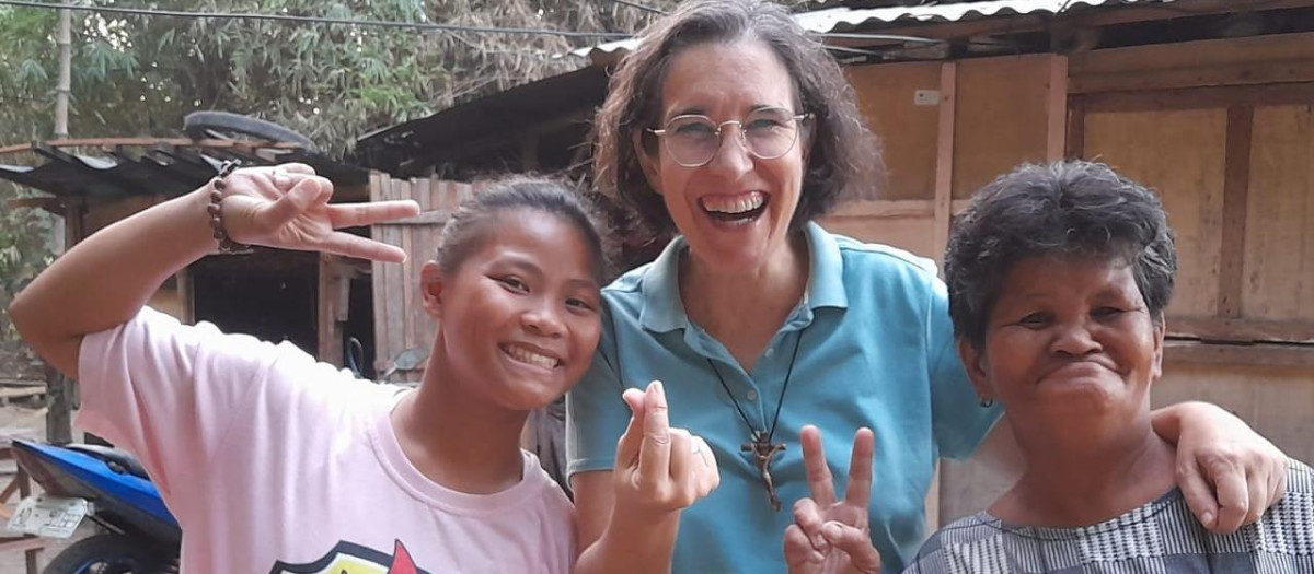 Ana Palma lleva más de 30 años de misionera