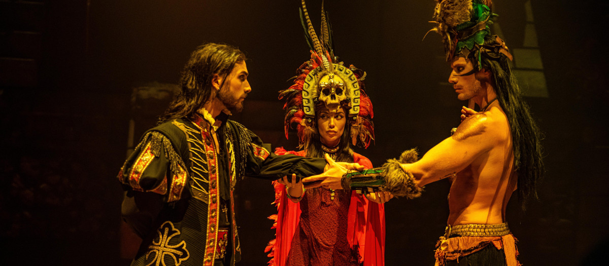 El musical 'Malinche' narra la historia de Hernán Cortés y la conquista de México