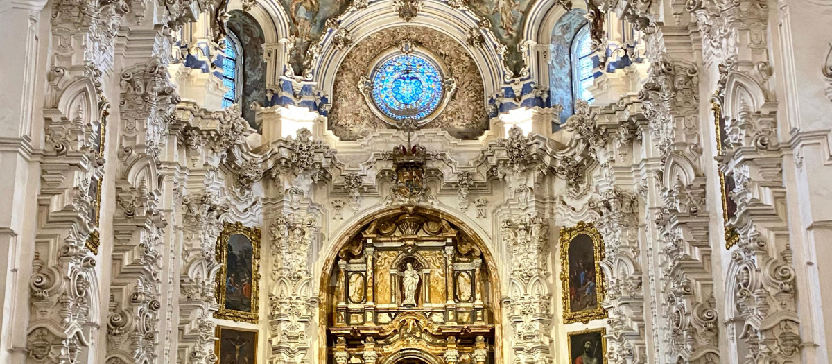 La sacristía de la cartuja de Granada, que algunos definen como "la más bella del mundo"