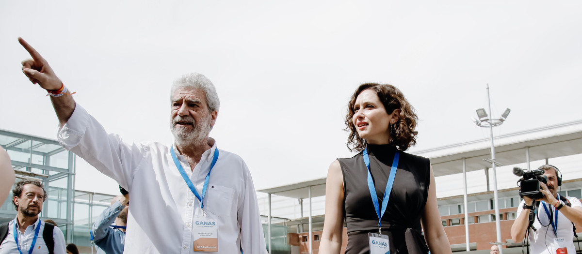 Miguel Ángel Rodríguez e Isabel Díaz Ayuso