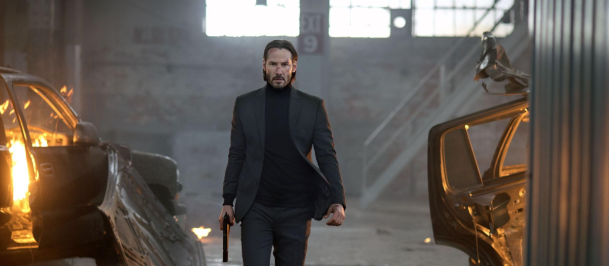 Keanu Reeves interpreta a John Wick, el protagonista de la saga