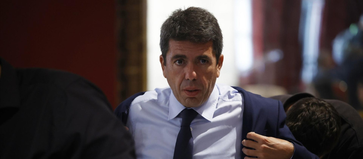 El presidente de la Generalitat Valenciana, Carlos Mazón, en una imagen de archivo