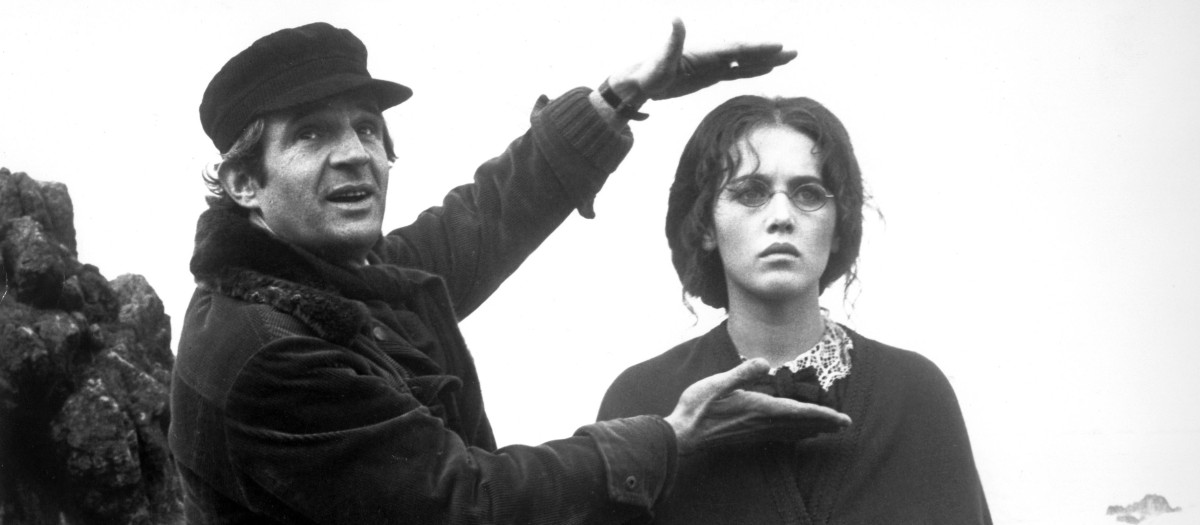 François Truffaut, junto a Isabelle Adjani, en el rodaje de Diario íntimo de Adele H.