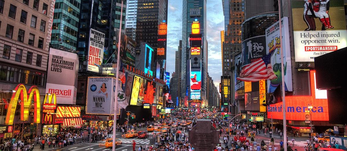Times Square, en Nueva York, en una imagen de archivo