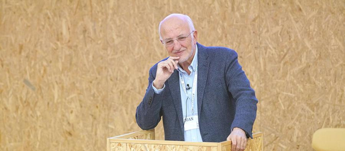 El dueño de Mercadona, Juan Roig, en una formación de Marina de Empresas