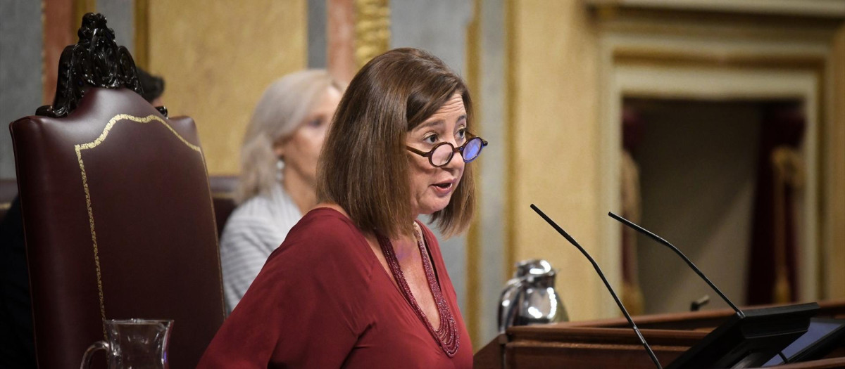 La presidenta del Congreso, Francina Armengol