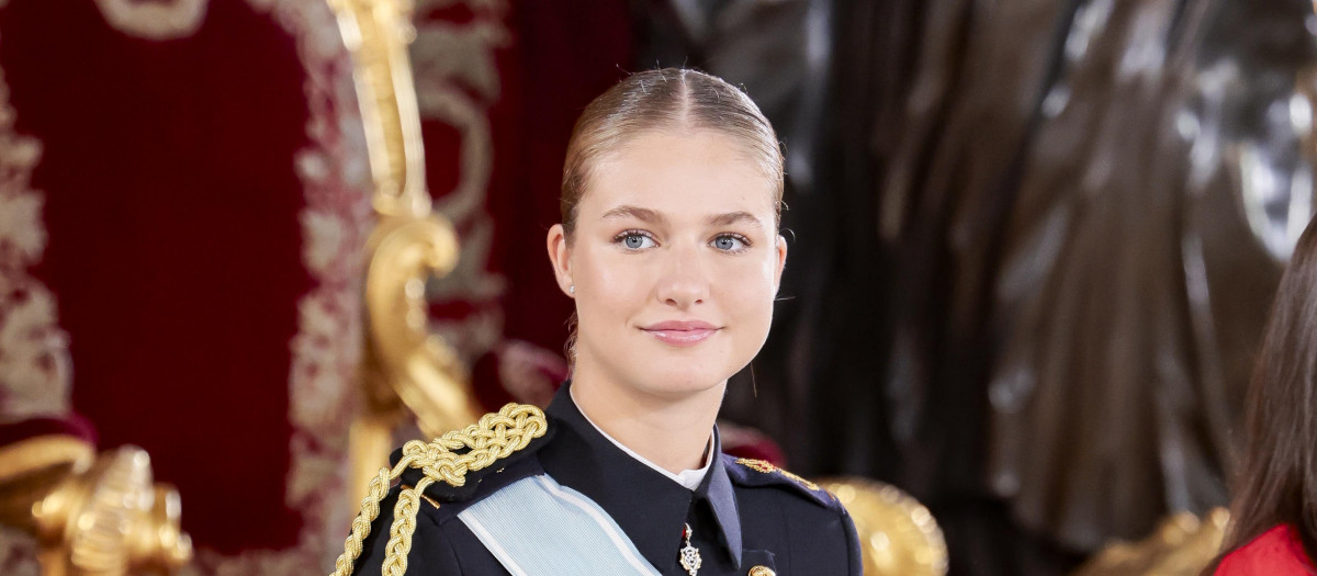 Princess Leonor de Borbon to the Marin Naval School in Pontevedra 30 August 2024