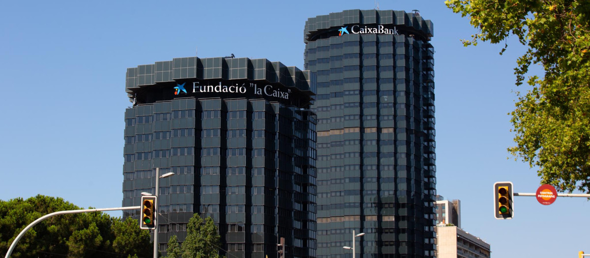 Sede de CaixaBank en Barcelona