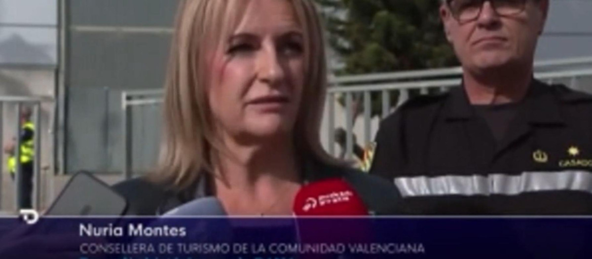 Nuria Montes, consejera de Turismo e Industria de Valencia
