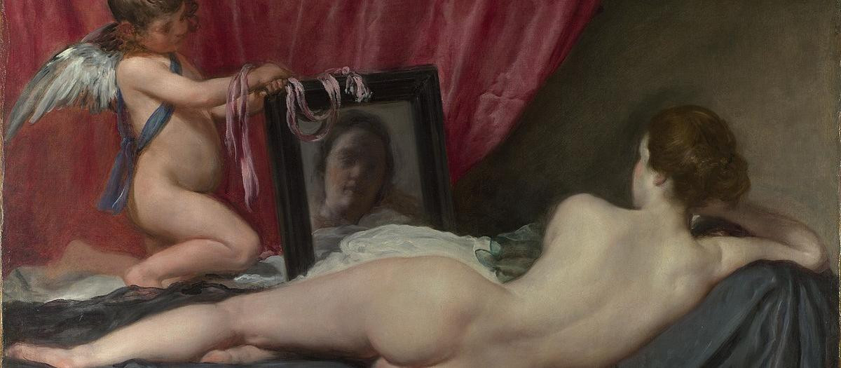 "Venus del espejo", del artista español Diego Velázquez