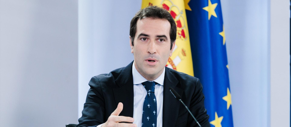 El ministro de Economía, Comercio y Empresa, Carlos Cuerpo.