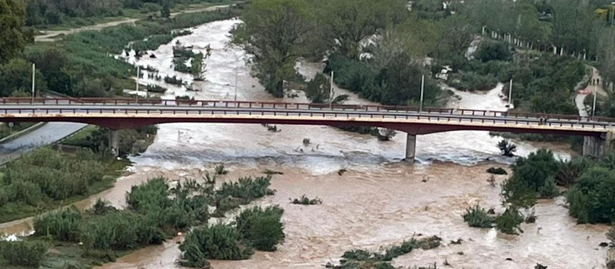 Crecida del río Francolí