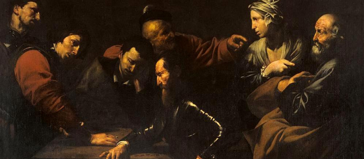 'La negación de San Pedro', una de las obras de Ribera que podrá verse en la exposición