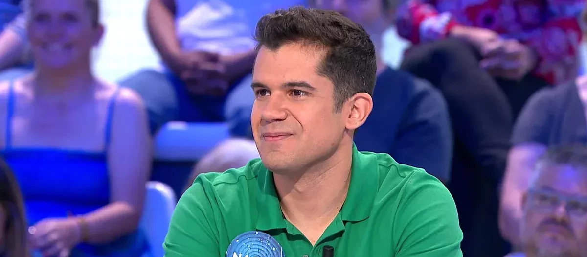 Nacho Mangut, en uno de los programas de Pasapalabra