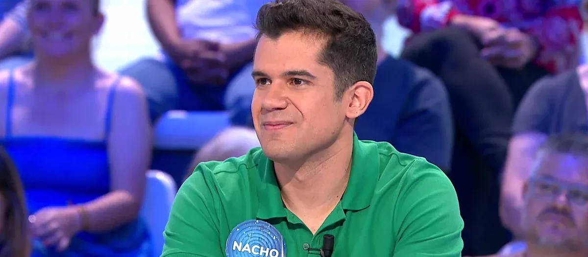 Nacho Mangut, en uno de los programas de Pasapalabra