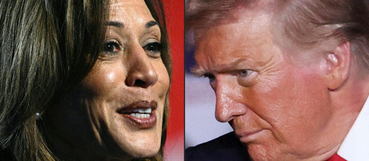 Kamala Harris y Donald Trump, candidatos a la presidencia de EE.UU.
