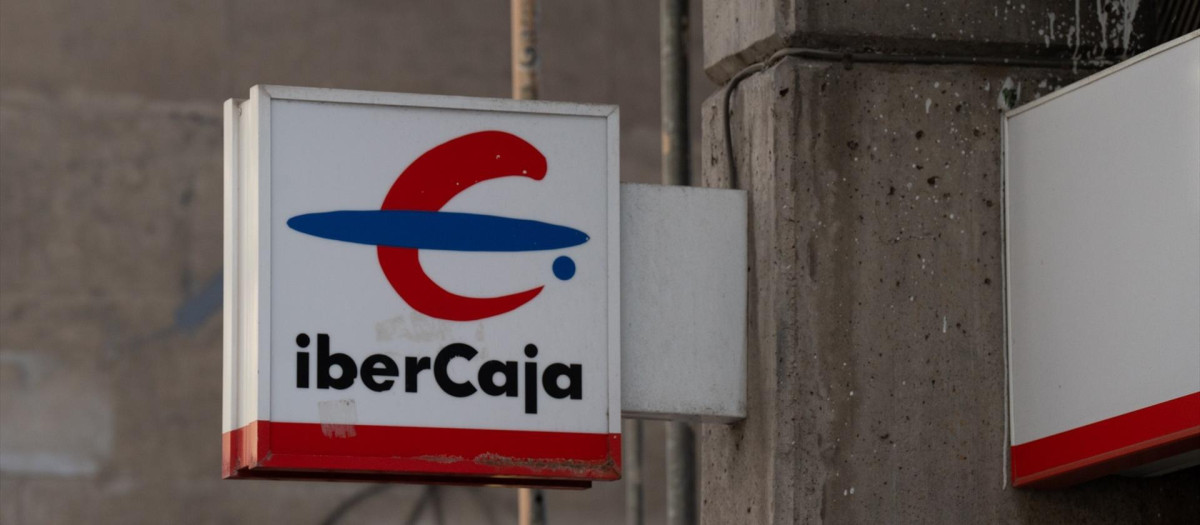 Sucursal de Ibercaja en Barcelona.