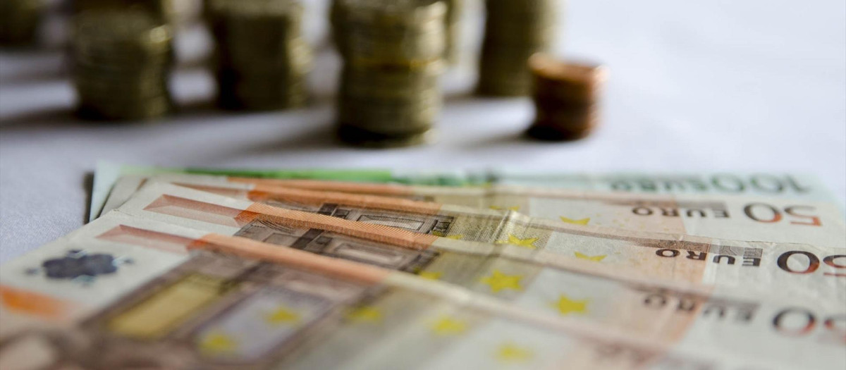 Billetes monedas euro