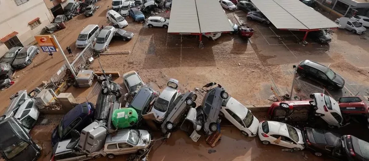 Miles de coches ya han llegado a las campas, los dueños se harán cargo de los mismos