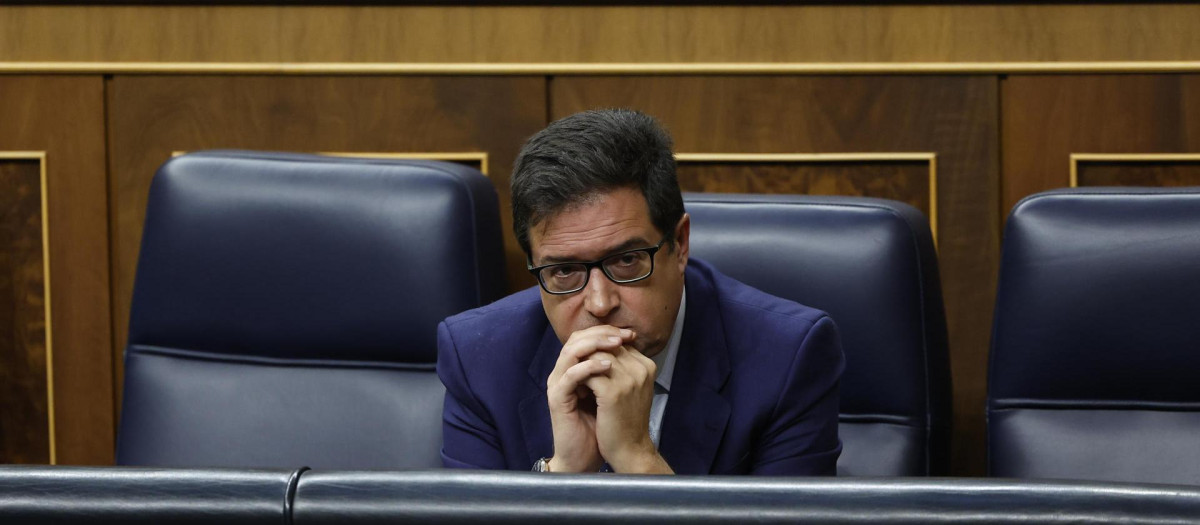 Óscar López, ministro de Función Pública y del que depende Muface