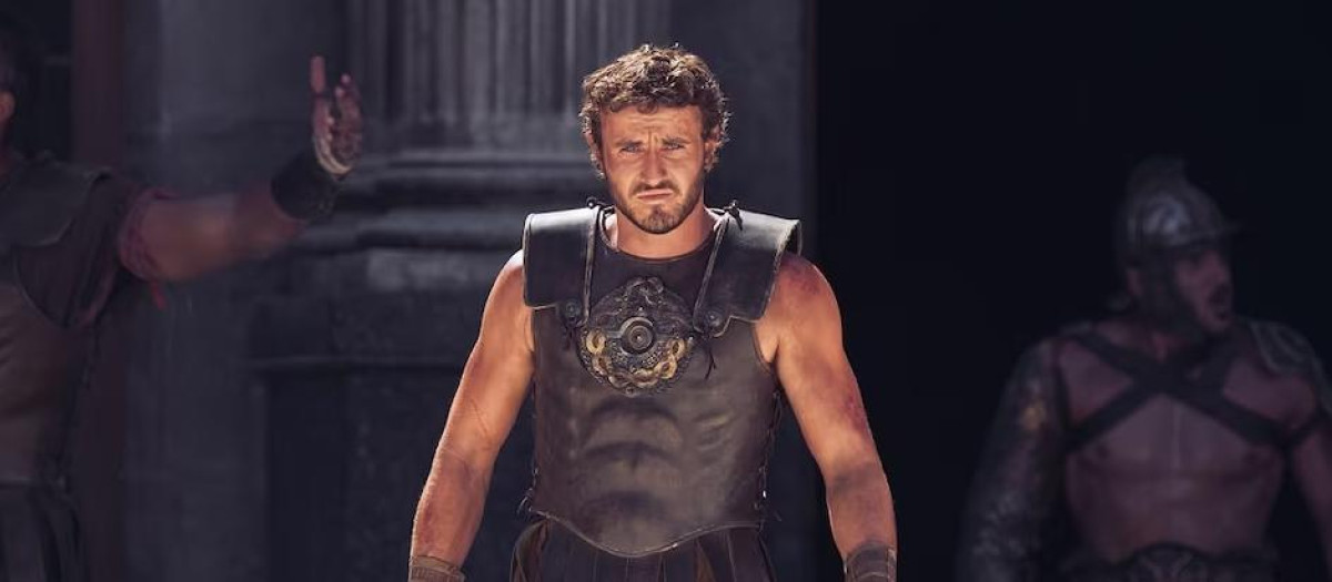 Paul Mescal, como Lucio en 'Gladiator II'