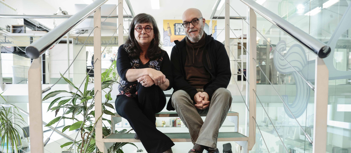 Cristina Durán y Miguel Ángel Giner Bou, ganadores en 2019 del Premio Nacional de Cómic.