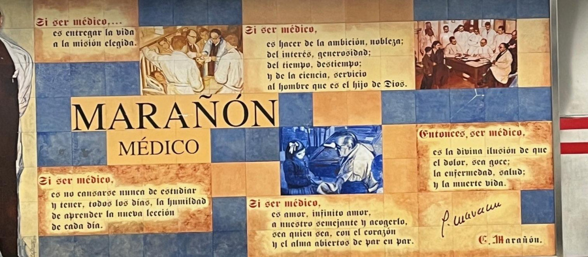 Estación de Gregorio Marañón, del Metro de Madrid