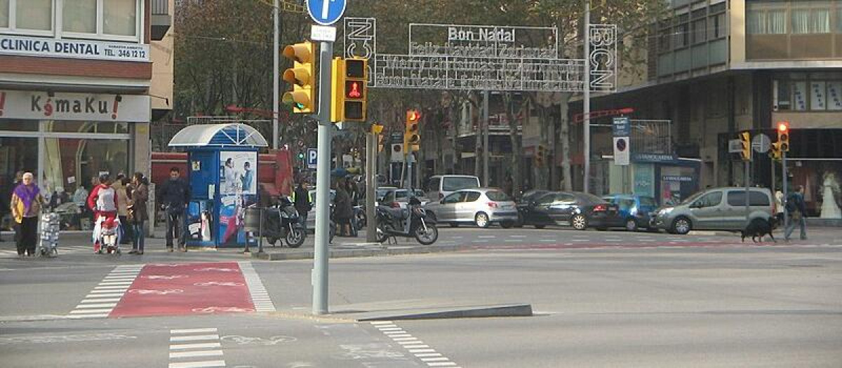 Paseo Fabra i Puig en Barcelona