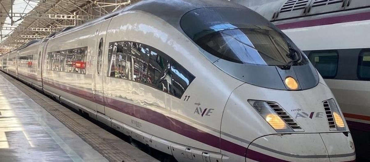 Tren AVE de Renfe.