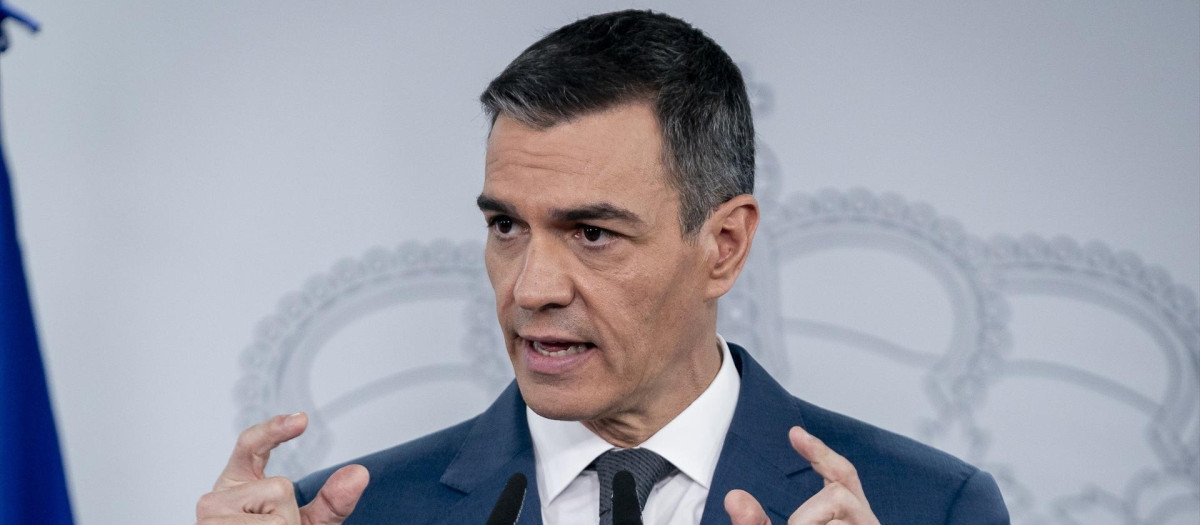 el presidente del Gobierno de España, Pedro Sánchez