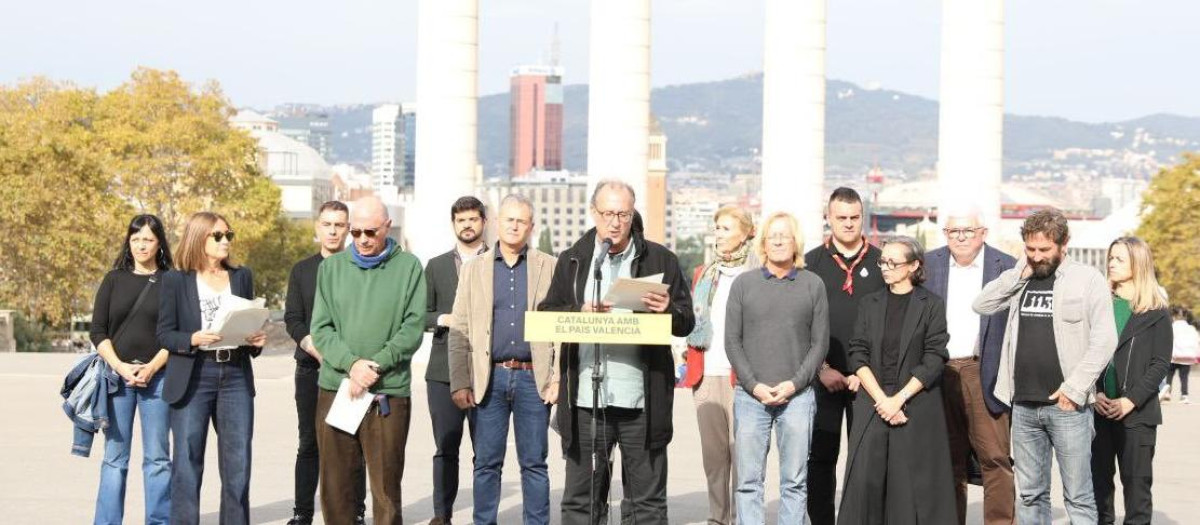 La presentación del evento, en Barcelona