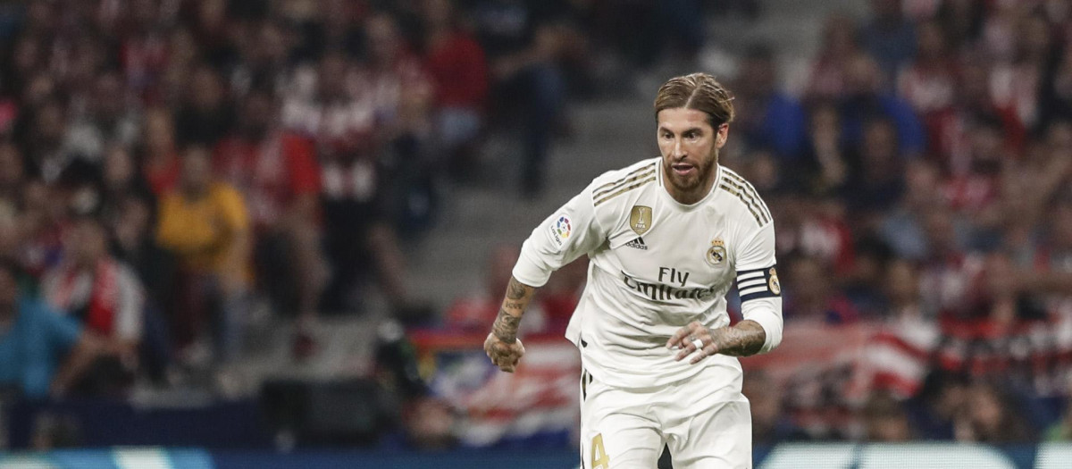 Sergio Ramos, en una imagen con el Real Madrid