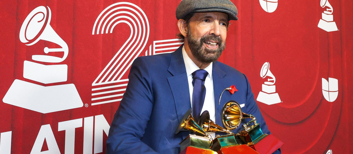 Juan Luis Guerra ganó cuatro galardones en los Grammy Latino