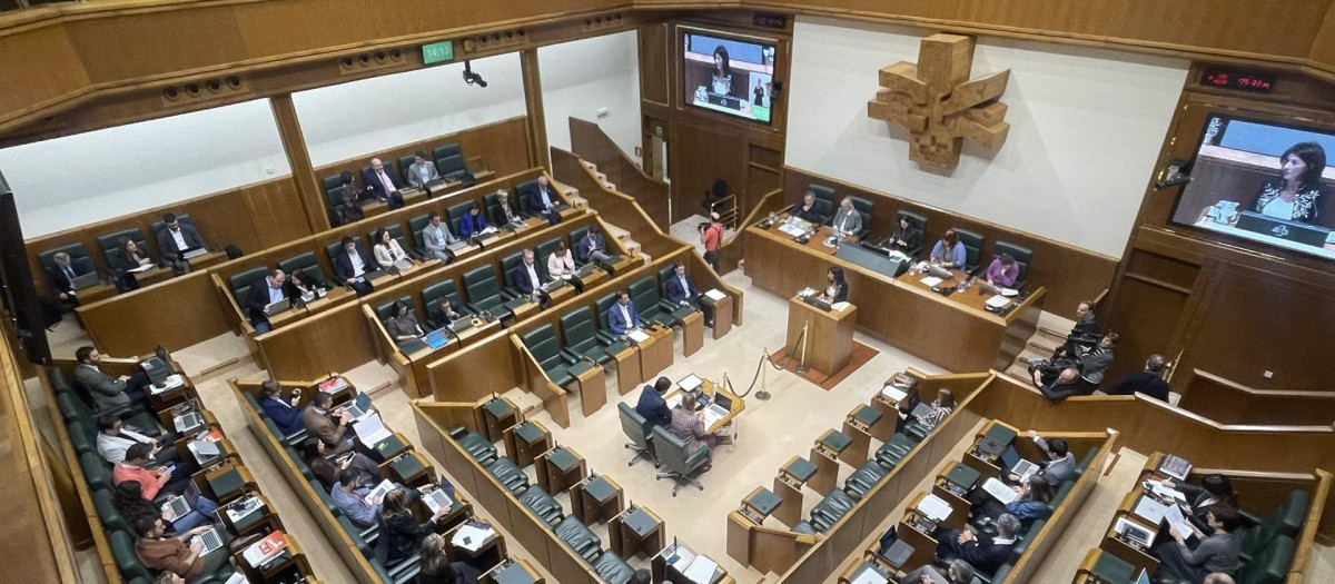Pleno del Parlamento vasco