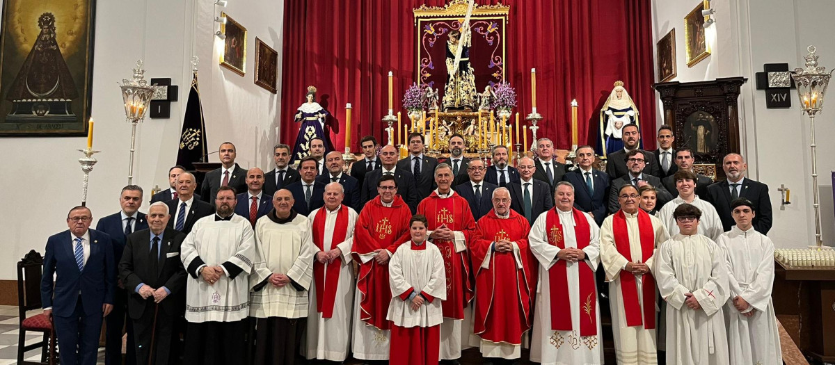 El acto final se desarrolló en la iglesia de San Pedro Mártir